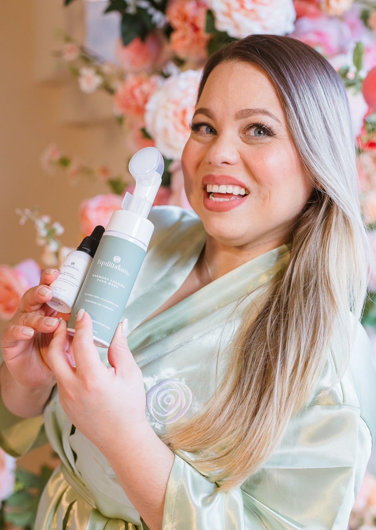 Equilibriumskincarecosmetics Kit 5: Best Foaming Face Wash for All Skin Types & Vitamin C Serum